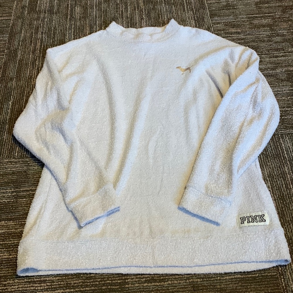 PINK crew neck sweatshirt